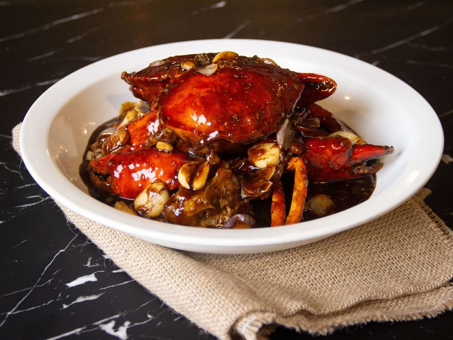 Black pepper mud crab at Chiu Kee